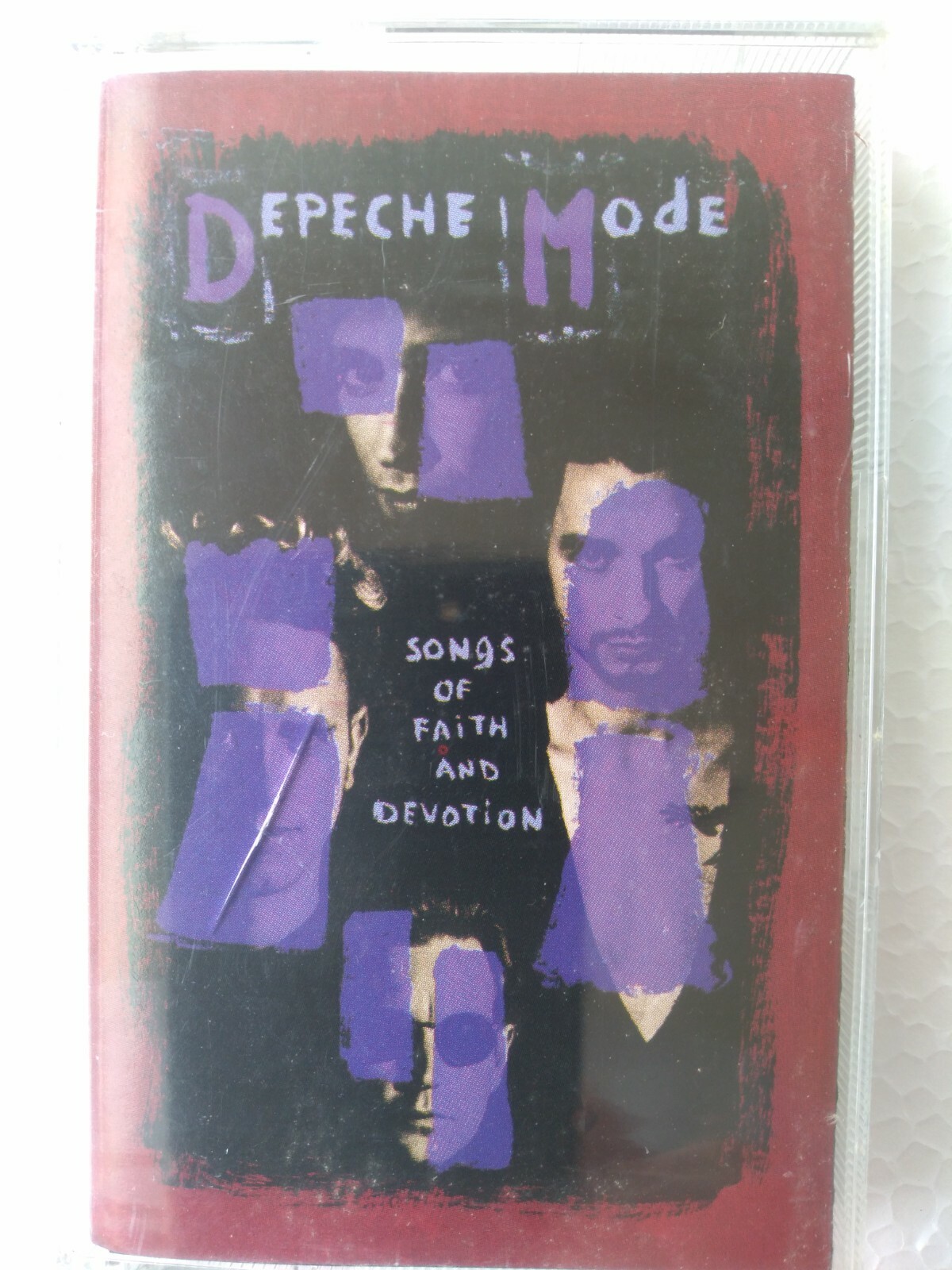 MC K7 DEPECHE MODE " SONGS OF FAITH AND DEVOTION "