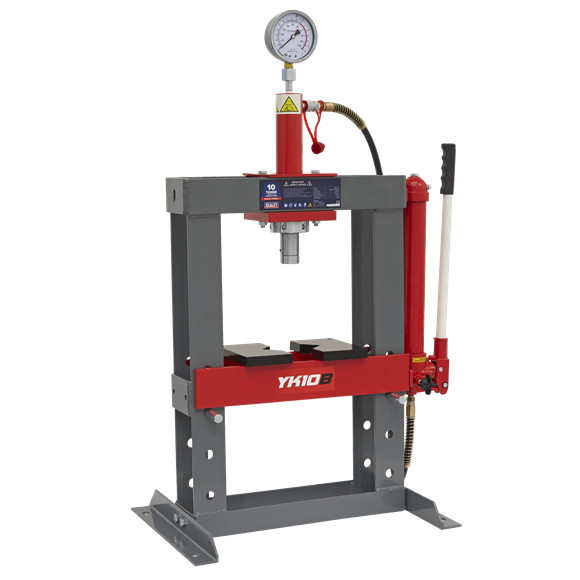 Sealey YK10B Bench Type Hydraulic Press 10 Tonne - Image 5