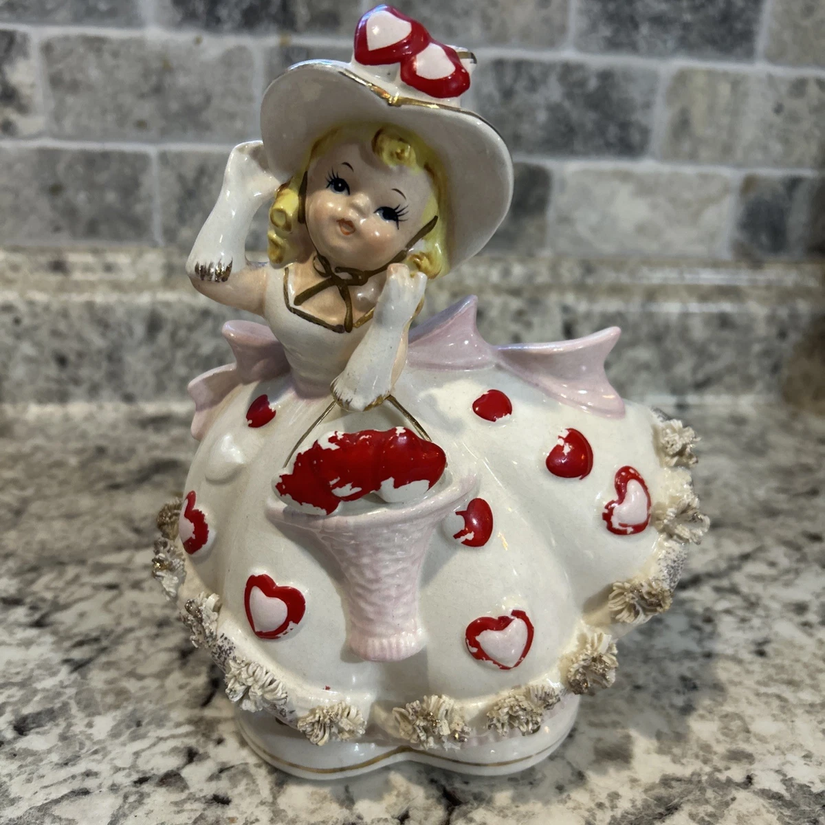Red Ceramic Collectible Sculptures & Figurines 1950-1959 Time