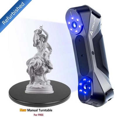 【Refurbished】Creality CR-Scan Raptor 3D Scanner with Turntable Manual Rotating
