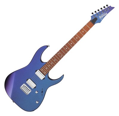 Ibanez GRG121SP-BMC E-Gitarre RG Gio Series Pappel Ahorn HH HT Chamäleon Blau