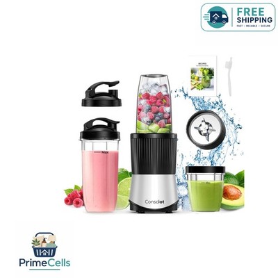 High-Power 11-in-1 Personal Blender with Self-Cleaning and Safety Features