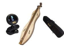 Roosebeck Emma Mountain Dulcimer 4-String  Gig Bag  Snark Tuner