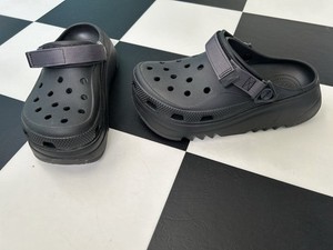 NWT Crocs Hiker Xscape Sandals in Black- Women’s size 10/ Men’s size 8 Crocs Hiker Xscape Sandals | Dick main image 4