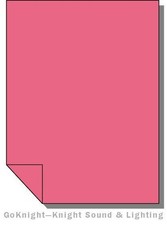 Lee Filters 748 Seedy Pink Lighting Gel Sheet