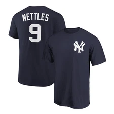 Graig Nettles T-Shirt New York Yankees Player Name and Number Soft Jersey Tee