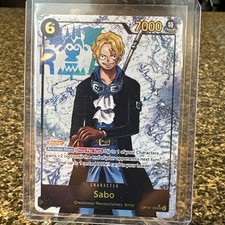 Sabo (120) (Parallel) OP13-120 Carrying On His Will Foil