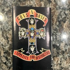 Guns N' Roses Appetite for Destruction Cassette Hard Rock Geffen 1987 M5G 24148
