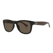 Lacoste L734S 001 Black Brown/Grey Gradient 52-18-140 Sunglasses New Authentic