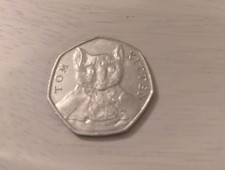 Tom Kitten 50p Fifty Pence Coin 2017