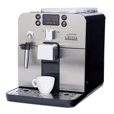 Italian- made Gaggia Brera Fully Super-Automatic Espresso Machine in Black