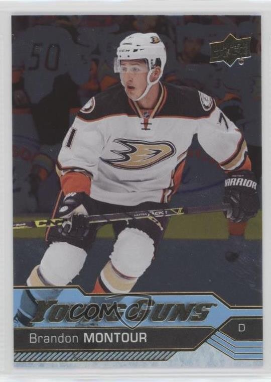 2016-17 Upper Deck Young Guns Silver Foil Brandon Montour #476 Rookie RC n7r