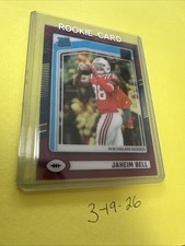 2024 Panini Clearly Donruss - Rated Rookie Jaheim Bell #91 (RC) Purple 01/75