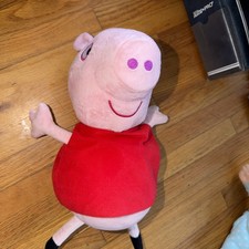 Peppa Pig Talking Plush 12" Doll Hug Oink Sounds Stuffed Animal Doll Toy