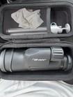 Polaris Optics 12x50 Monocular Waterproof Spotting Scope w/ Tripod Caps & Case