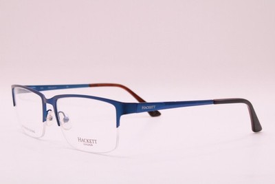 NEW HACKETT HEK1187 628 BLUE RED GUNMETAL AUTHENTIC EYEGLASSES 59-18