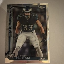 Topps Chrome Base Set Cooper DeJean Philadelphia Eagles #252 2024 Football Card
