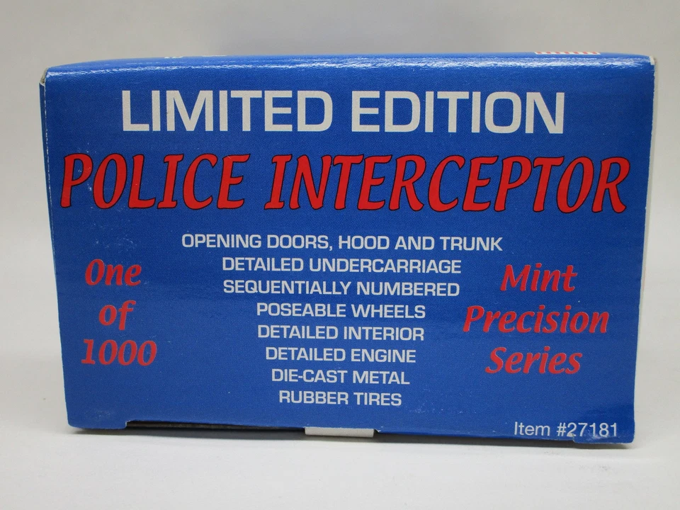 Gearbox Ford Crown Victoria Diecast 1:43 Georgia State Patrol Limited Edition - Image 2 of 4