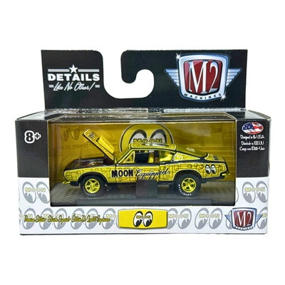 置物 M M2 Machines Mooneyes 1968 Plymouth Barracuda HEMI Super Stock