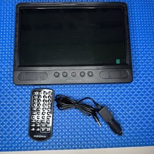 Insignia 10" Travel Portable Car DVD Player with Kickstand  Remote BLACK