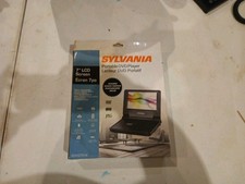 Sylvania SDVD7014 Black 7" LCD Screen Portable DVD Player OPEN BOX Missing Bag