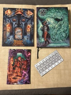 Dungeon Crawl Classics Lot DCC OSR Fantasy RPG Screen Tray D&D