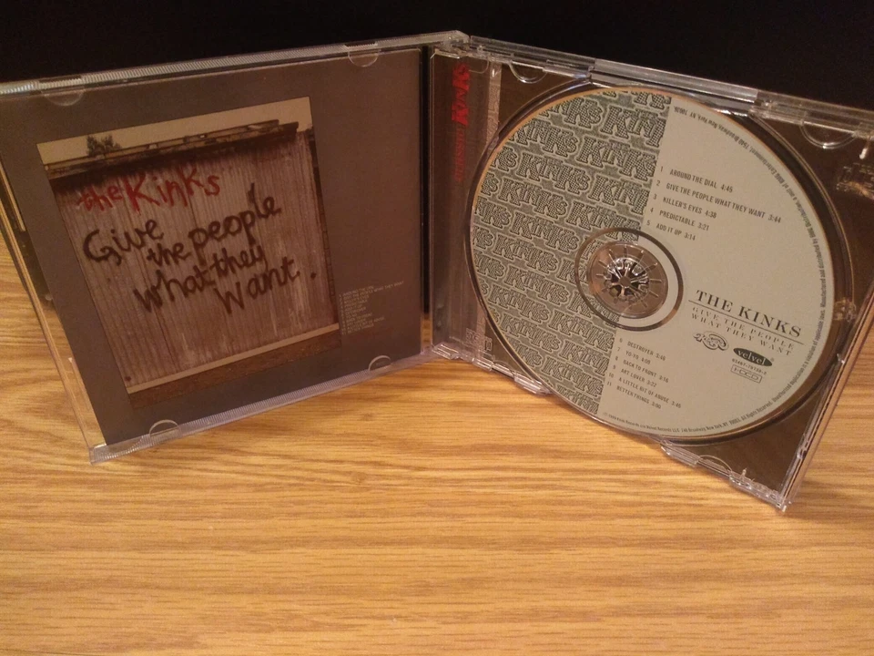 The Kinks HDCD Give The People What They Want 1981 Remastered Ray Davies Dave CD - Image 2 of 3