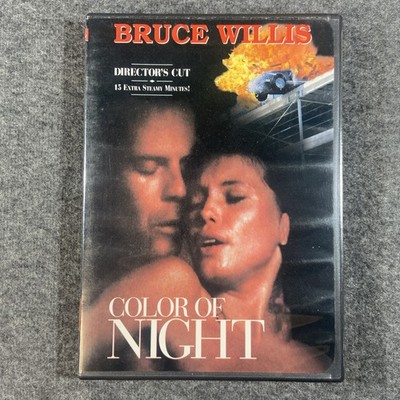 Color of Night Director's Cut DVD (1994) Bruce Willis - Widescreen No Scratches