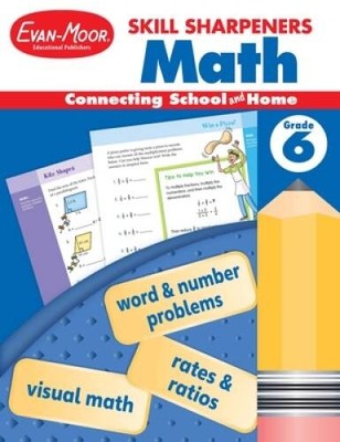 Skill Sharpeners: Math, Grade 6 - Paperback - GOOD