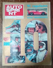 Rivista Settimanale Autosprint N. 1 Gennaio 1970