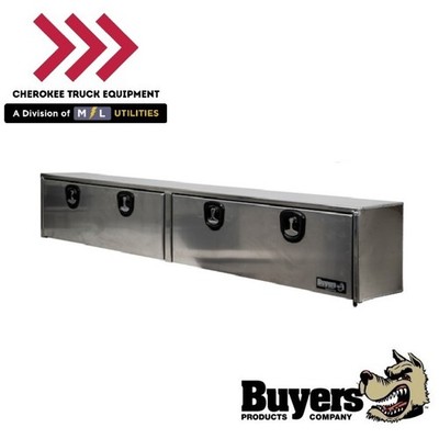 Buyers Products 1751661, 16x13x96'' Smooth Aluminum Topsider Truck Box