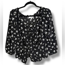 Sweet Baby Jamie Black with White Floral 3/4 ...