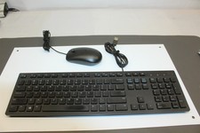 Dell Brand Wired Keyboard And 3 Button Mouse Tested Ok