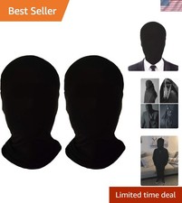 Unisex Spandex Full Face Masks: 2-Pack for Halloween Parties Adventures
