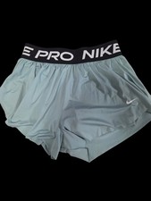 Nwt Girls Medium Nike Butterfly Style Nike Pro Shorts , Training Style, Teal