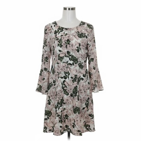Women Hallhuber Dress Green Polyester S