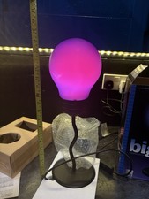 Big Blue Designer Lamp by Can You Imagine Retro Light Bulb Table Lamp & Box Rare