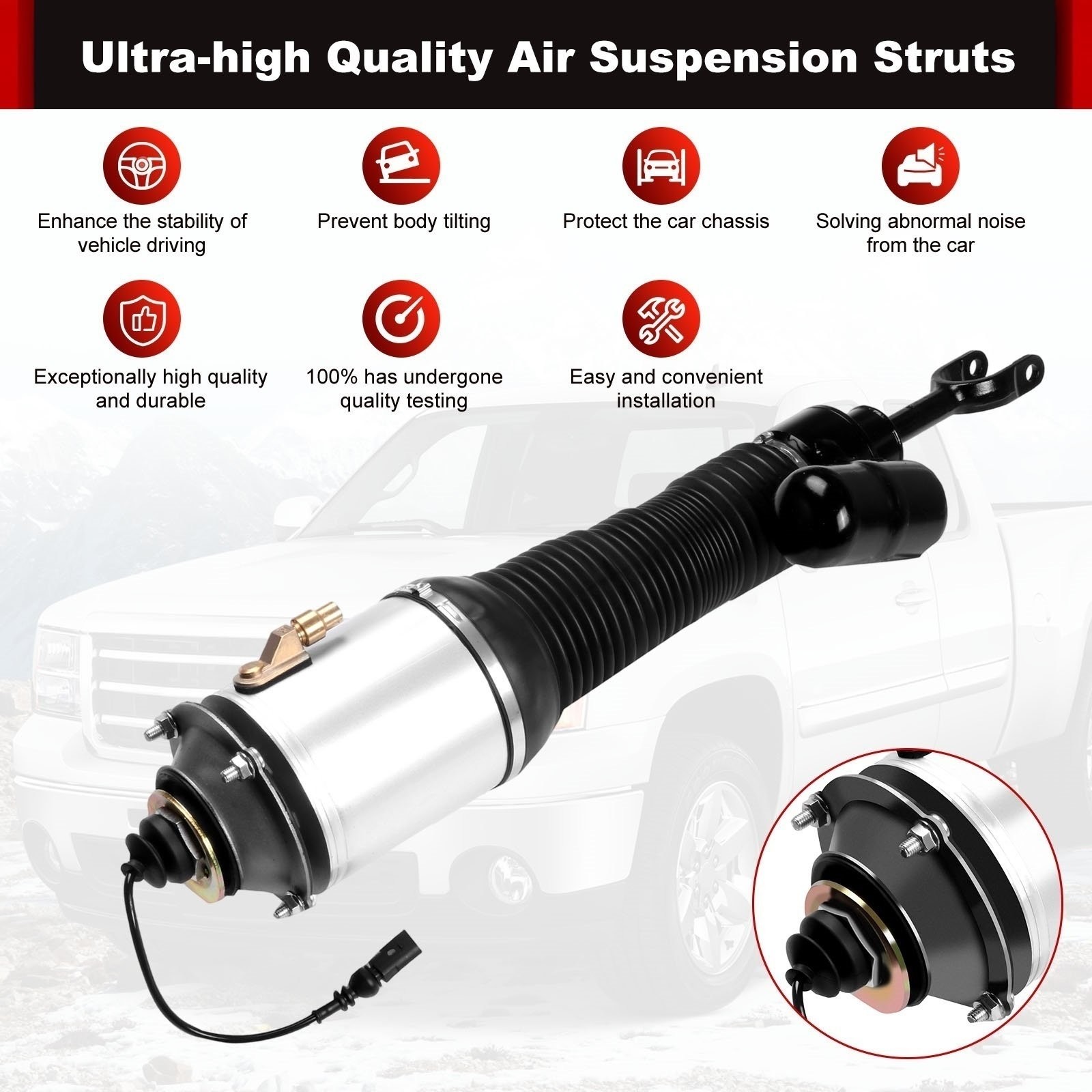 Bentley Continental Flying Spur Front Right Air suspension strut