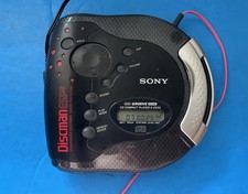 Sony Discman ESP2 D-ES55 Anti-Shock Portable CD Player Partial Working, Read Pls