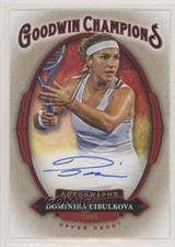 2020 Upper Deck Goodwin Champions Auto Dominika Cibulkova #A-DC Auto bc6