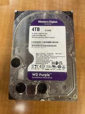 Western Digital WD40PURX 4TB 5.4K RPM 3.5'' SATA Internal HDD - Purple
