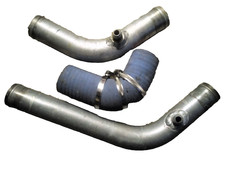 2 Coolant Pipes and Hose Ex Nascar 45mm Diameter An Fittings High Performance
