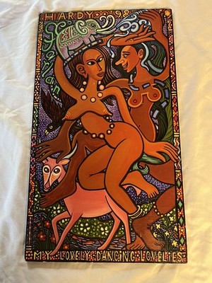 Farlan Hardy Island Art: My Lovely Dancing Lovelies  17''h By 9.34'' w
