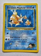 (LP) Giovanni's Magikarp 73/132 Gym Challenge Regular on eBay