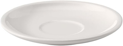 Artesano Original Tea Cup Saucer, 6.25 In, Premium Porcelain, White