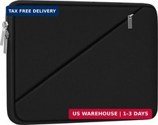 Laptop Case 15.6 inch, Traveling Carrying Computer Bag with Zippered Pocket