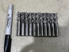 3/8" Solid Carbide End Mill Lot of 11