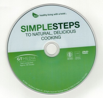 Simple Steps To Natural, Delicious Cooking (DVD disc) Michel Nischan