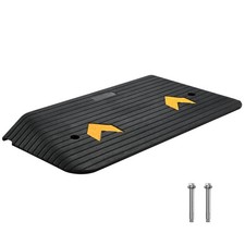 Uimoso Rubber Threshold Ramp Door Ramp 3" Rise 33069 lbs Load Rubber Curb Ramp