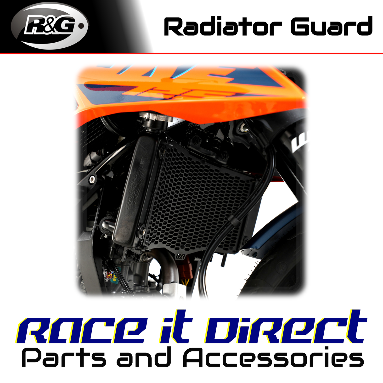 R&G - RAD0285PROBK - Radiator Guards (Pro)